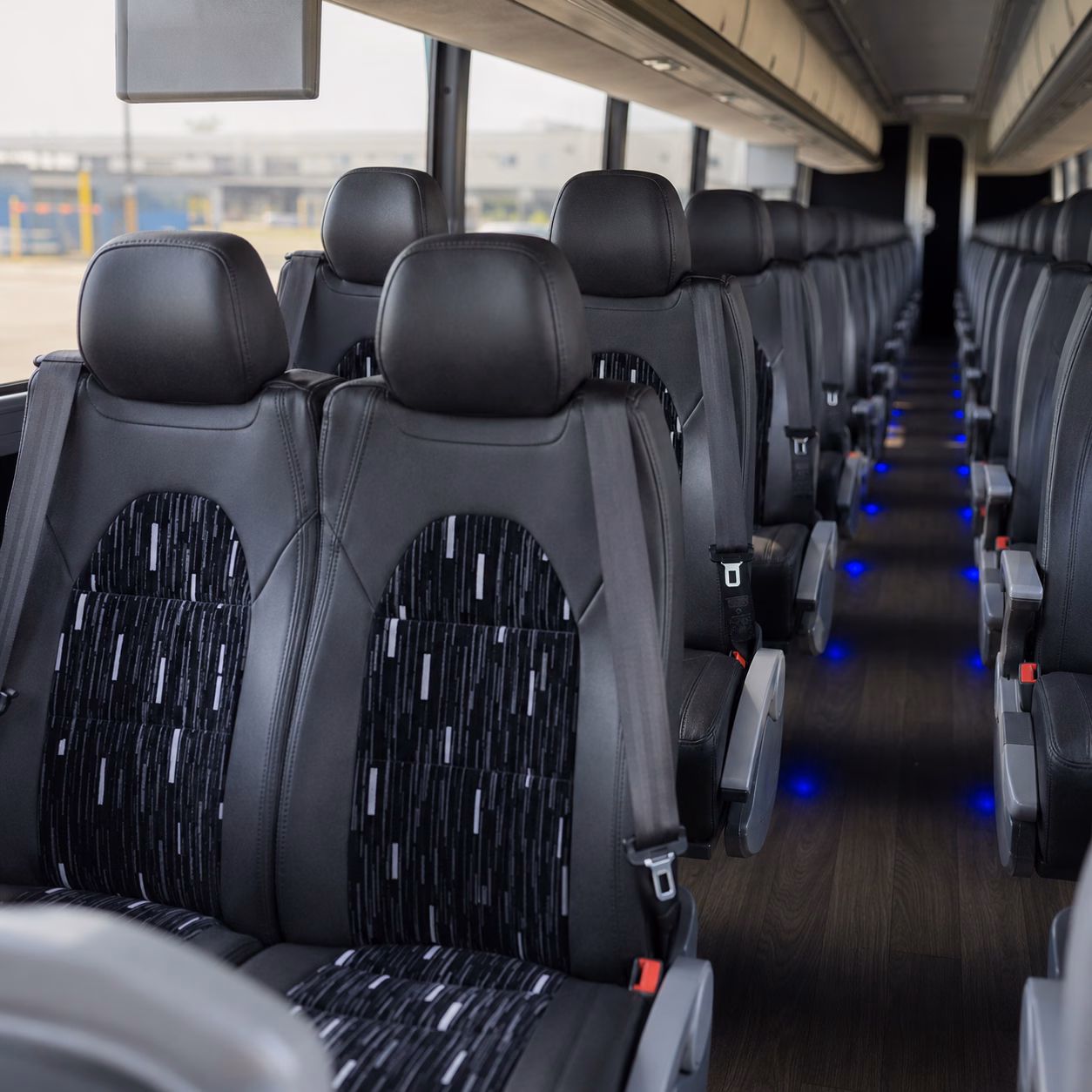 get a charter bus for corporate events conferences and team shuttles in sugar land