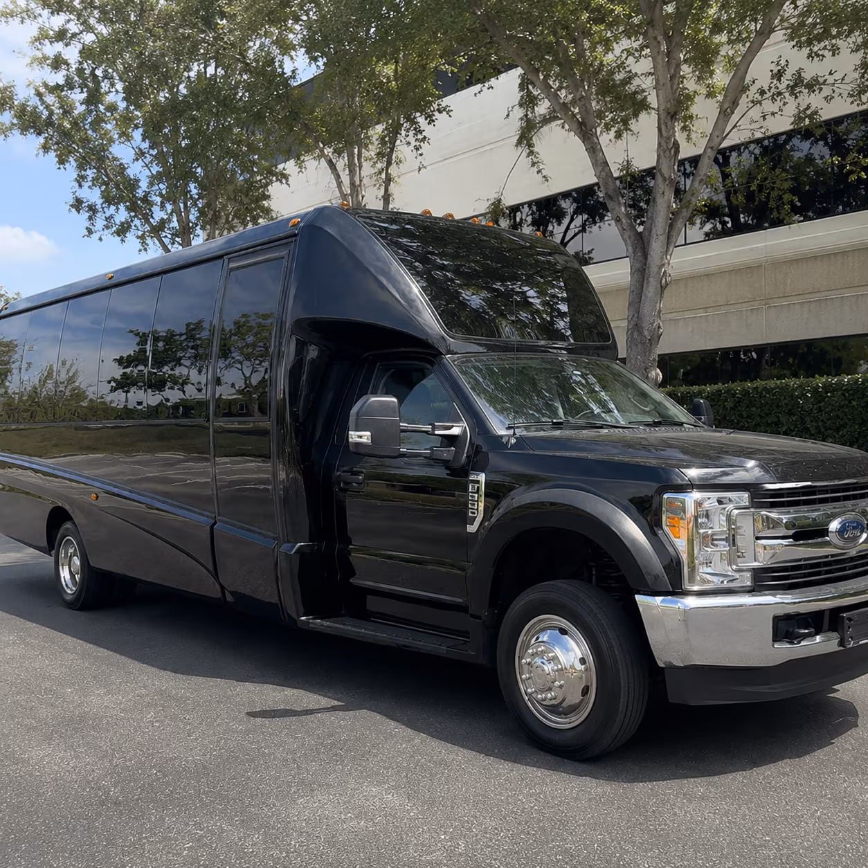 party buses and minibuses ready for sugar land prom night