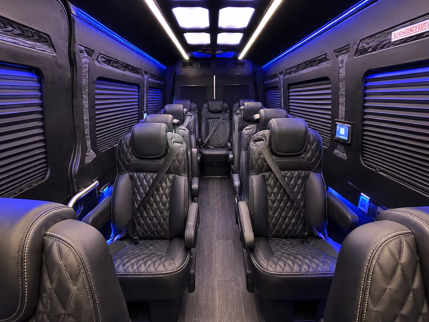 sugar land prom transportation onboard seating